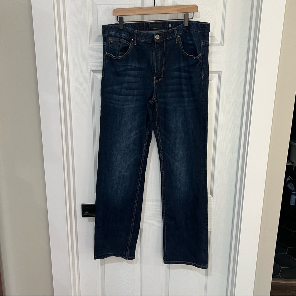 Five Four Men's Straight Jeans in Deep Indigo